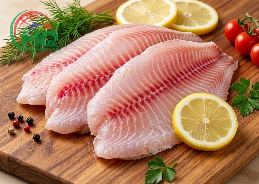 Shallow Skinned Red Tilapia Fillet
