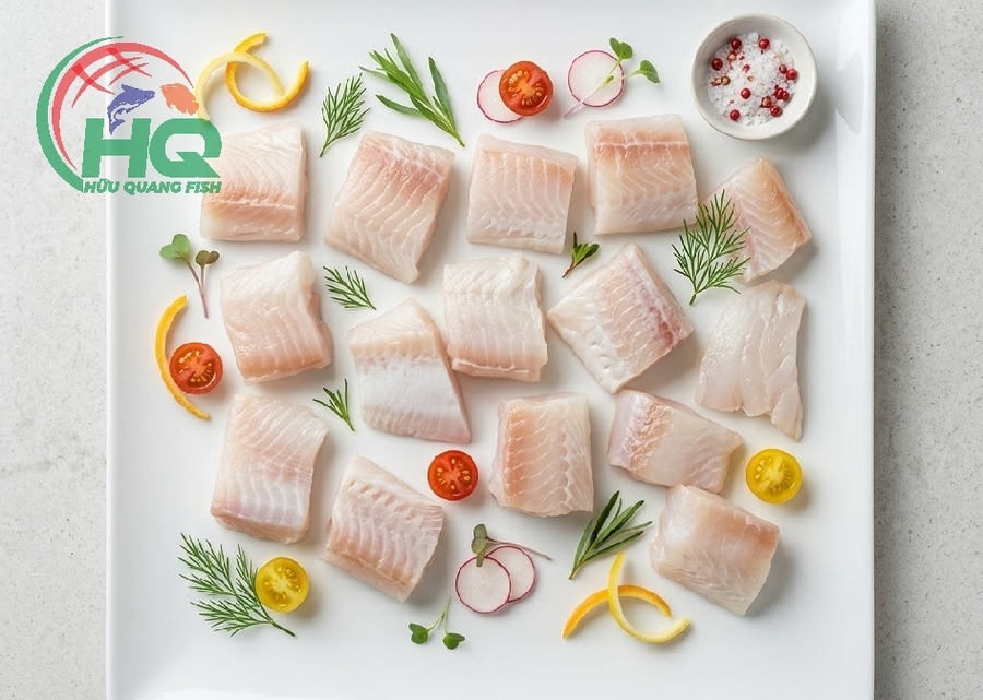 Pangasius Untrimmed Fillet - Cube